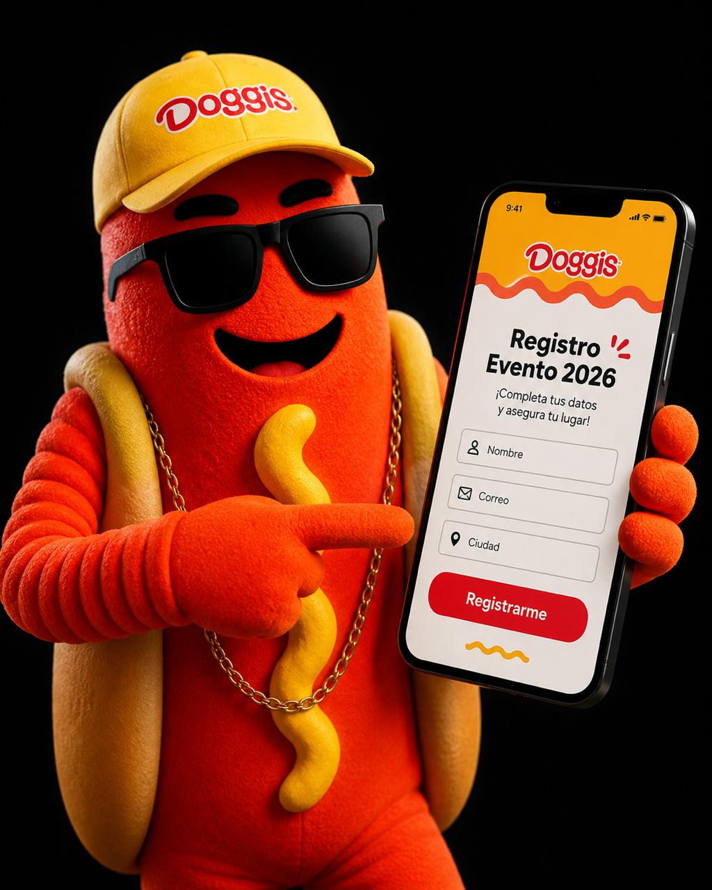 Pantalla de registro Doggis